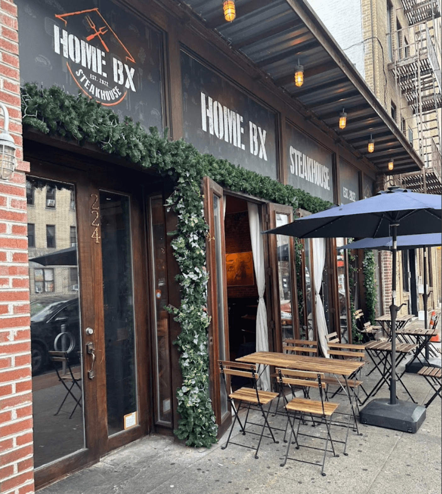Home BX Steakhouse — Bites! of the North Bronx menu