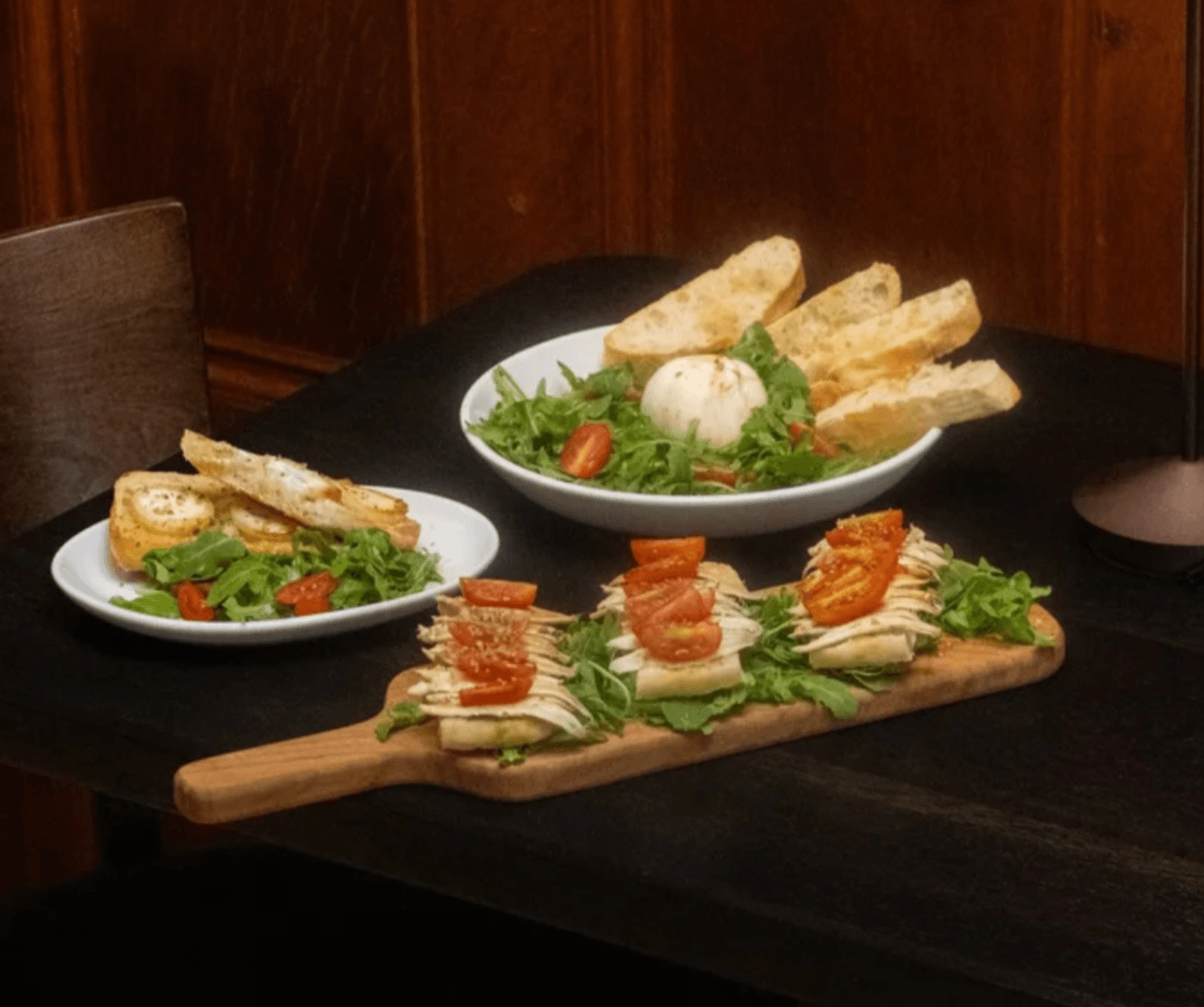 Cote Wine Bar — dining room