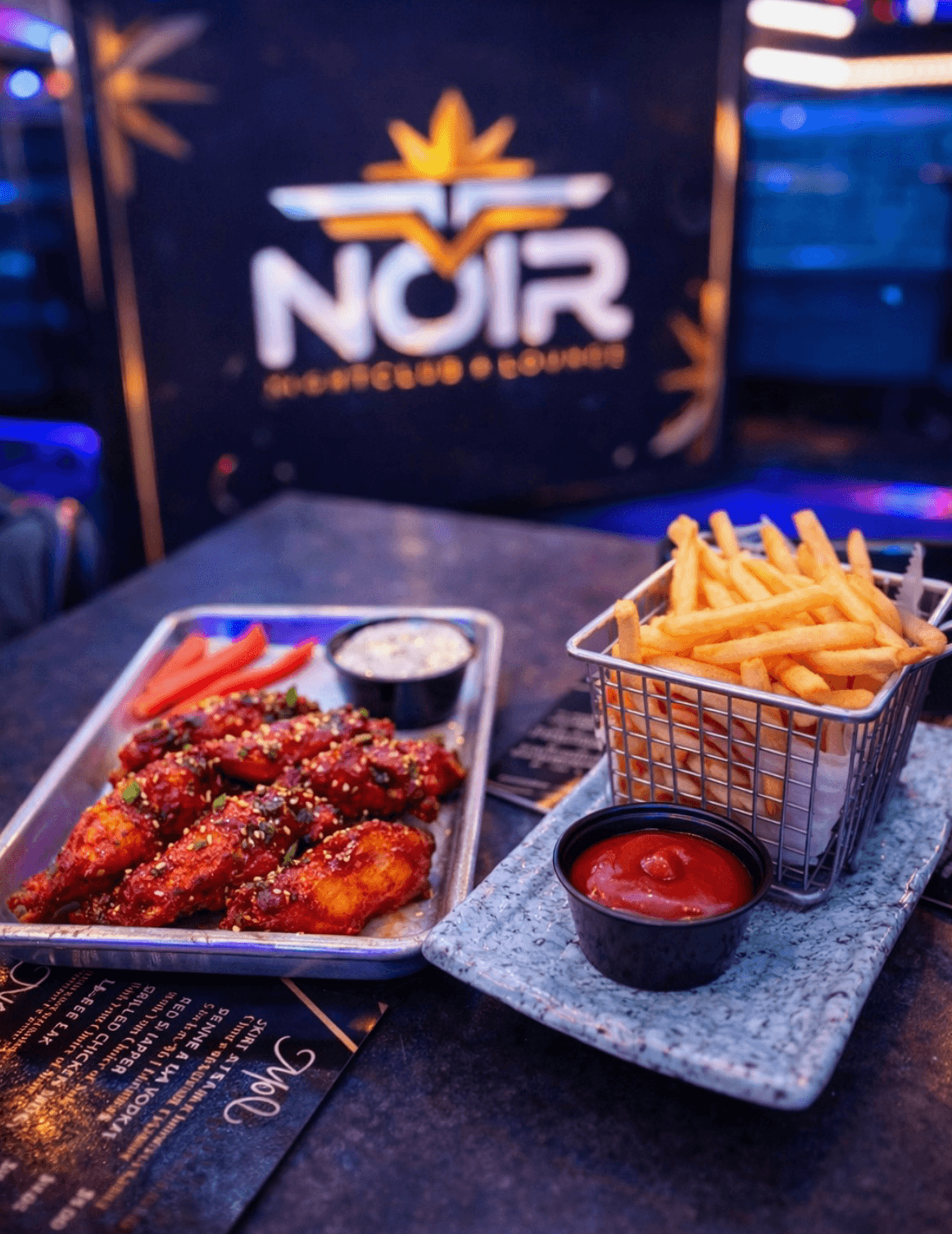 Noir Restaurant Lounge — Bites! of the North Bronx menu