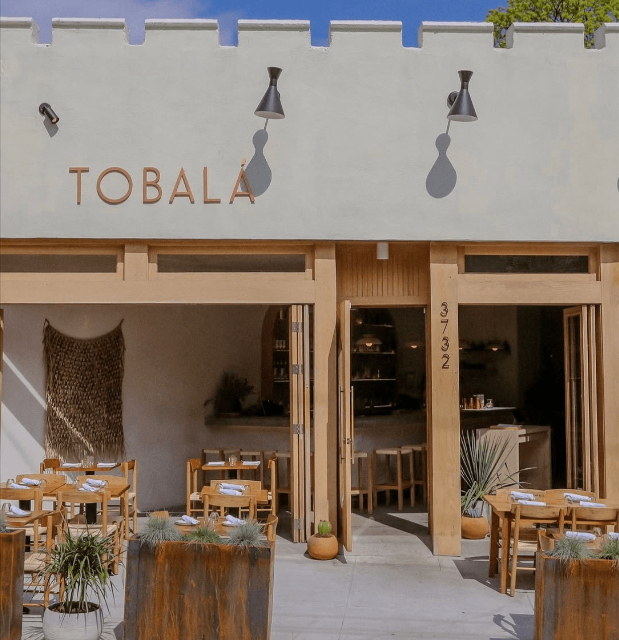 Tobala Restaurant Week menu card